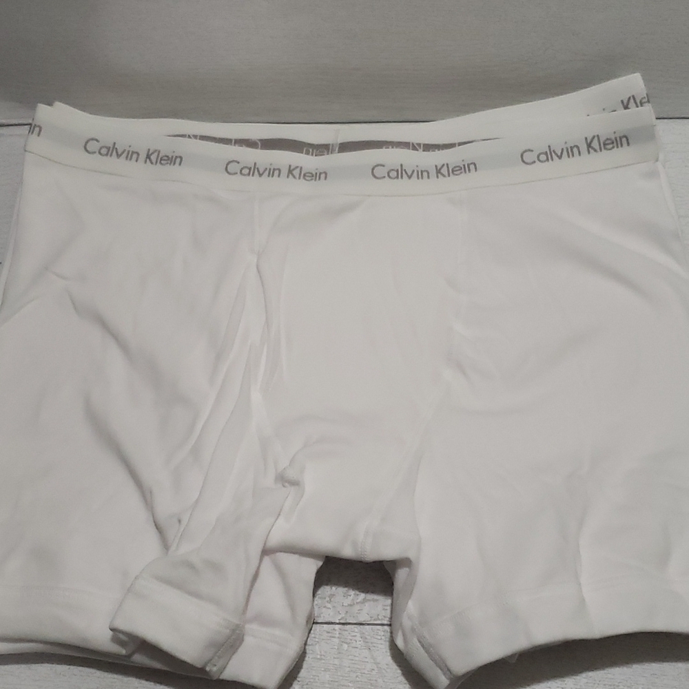 Calvin Klein new white boxer bundle